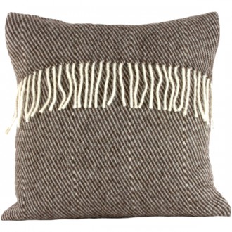 Handmade Romney Wool Fostum Blackthorn Cushion
