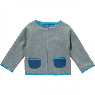 Woollen Jacket – Blue