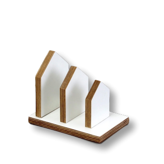 Letter Stand - House Shape