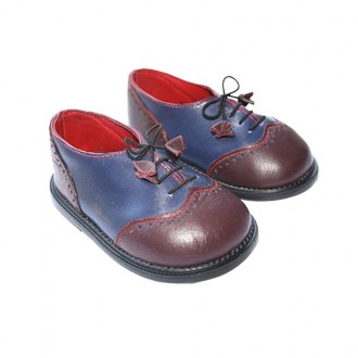 Carmen The Brogue Red and Blue 