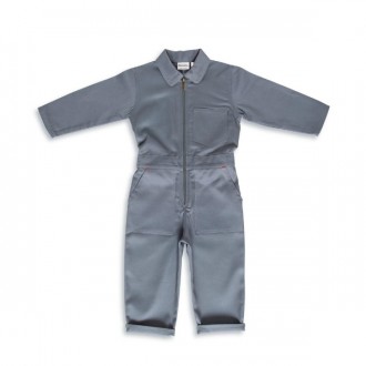 Engineer Boiler Suit – Dove Grey