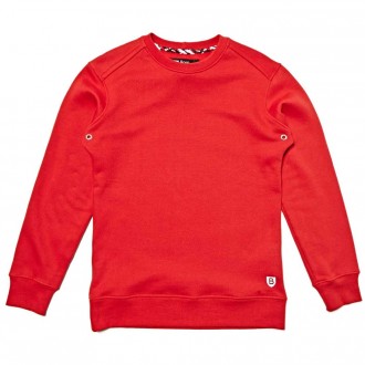 Born British Crew Sweatshirt Red 