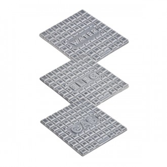 Manhole Coasters (set of 3) - Grey