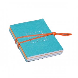 Notebook 3 Pack – Denim/Orange/Sky Blue
