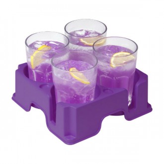 Muggi Cup & Mug Tray - Purple
