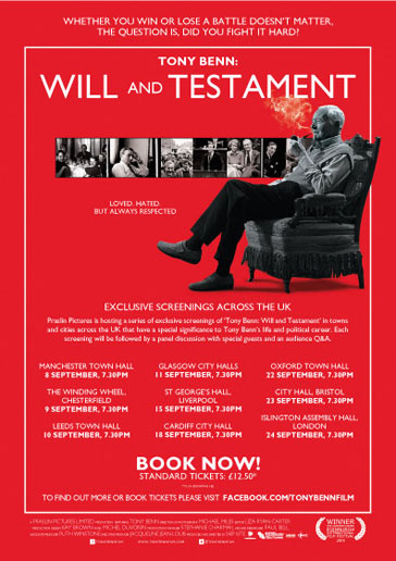 Tony Benn – Will and Testament